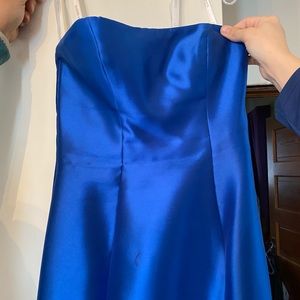Prom Dress, Sherri Hill, Blue, Size 6, Worn once